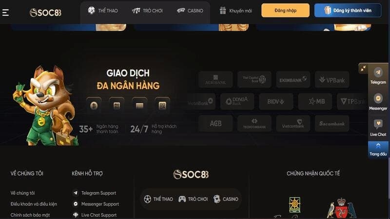 Tại Sao Soc88 Được Công Nhận Là Nhà Cái Uy Tín?